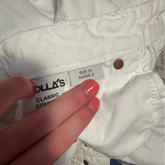Rolla’s Original Straight white jeans - Picture 7 of 9
